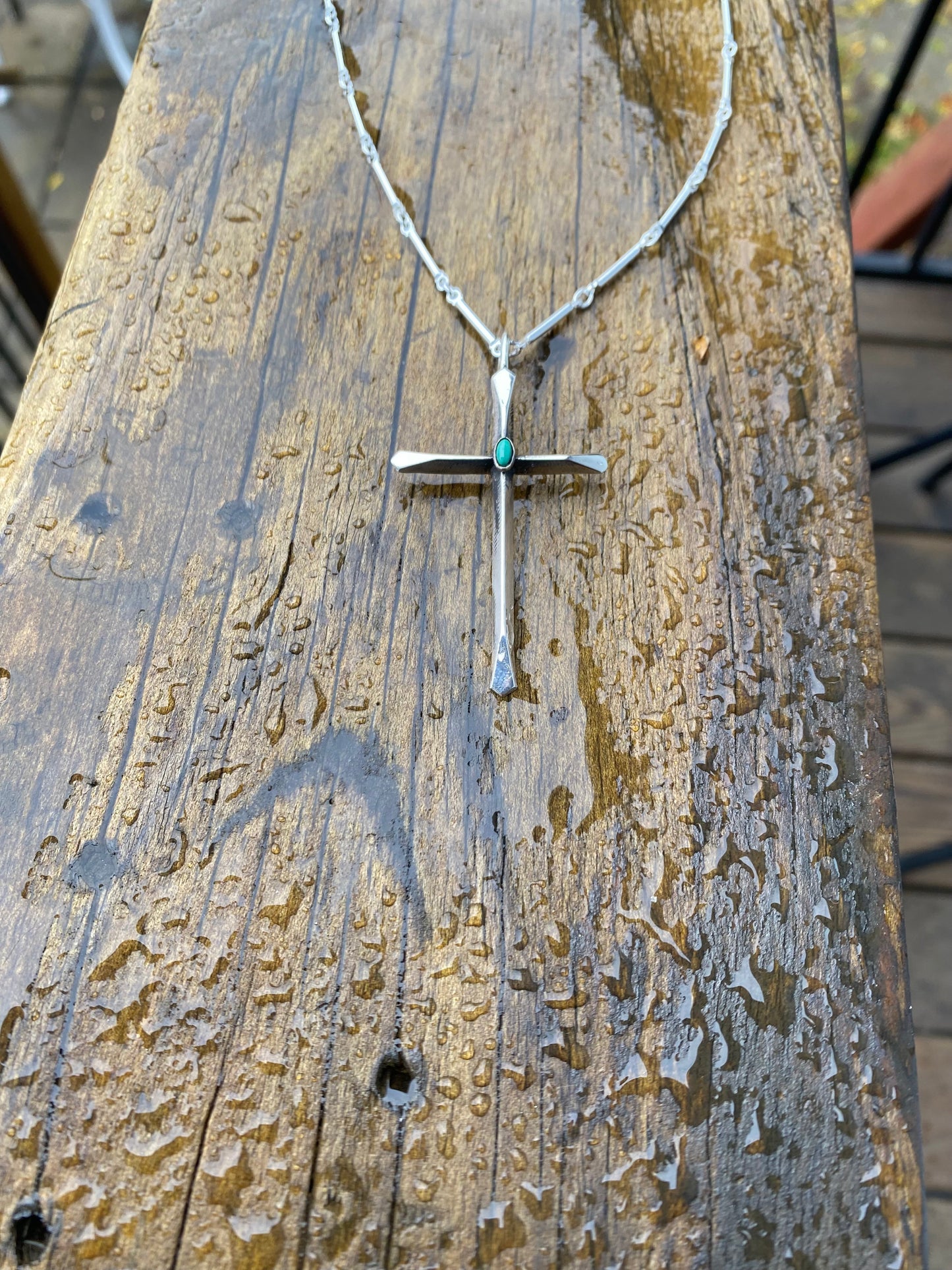 Triangle Cross Pendant