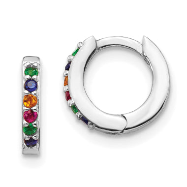 Rainbow Nanogem Earrings